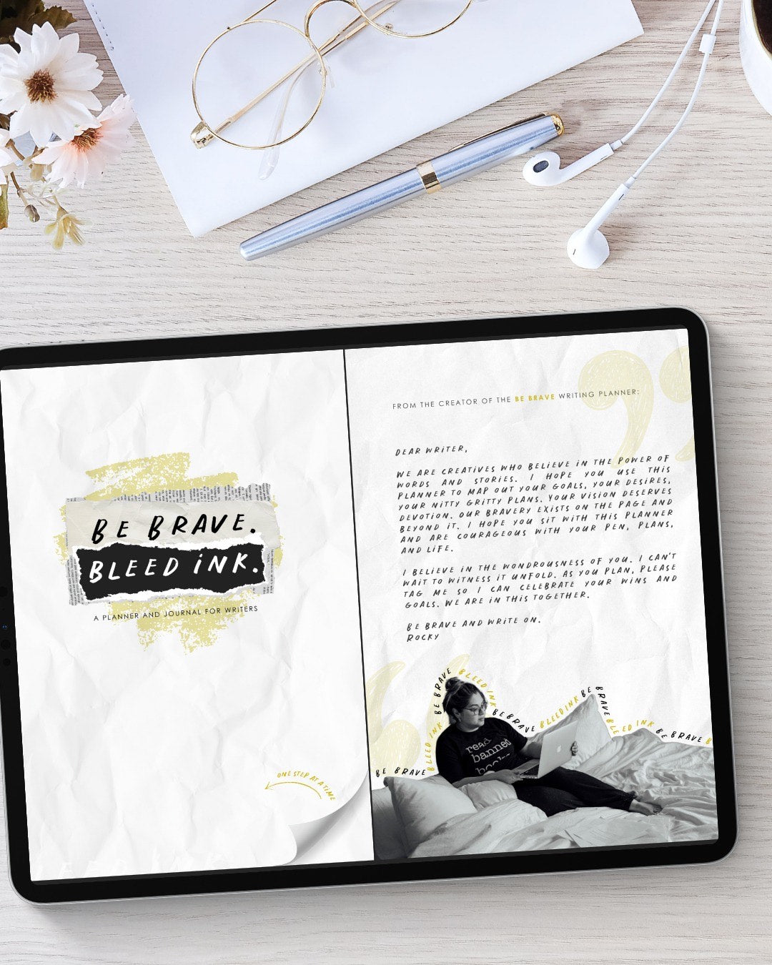 Be Brave Bleed Ink Digital Planner